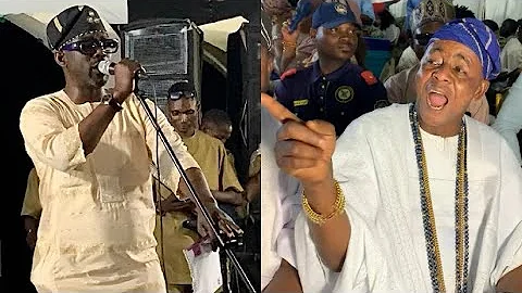 SEE HOW ALABI PASUMA AND KING JAFO OF LAGOS DAZZLED TOGETHER AT OFIVE TEMPLE 10TH ANNIVERSARY