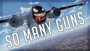 This Plane Has 14x.50cals And A 75mm Tank Cannon