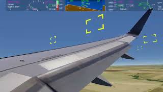 Aerofly Fs 2023 | AMERICAN AIRLINES A320-200 | KLAX - KDEN Timelapse Flight | 01 Hours 50 Minute