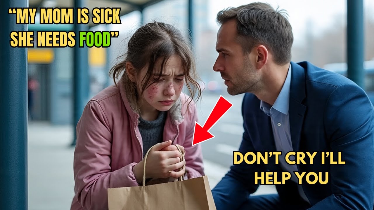 A Lonely CEO Found a Little Girl Collapsing at the Bus Stop—What Happened Next Shattered Him