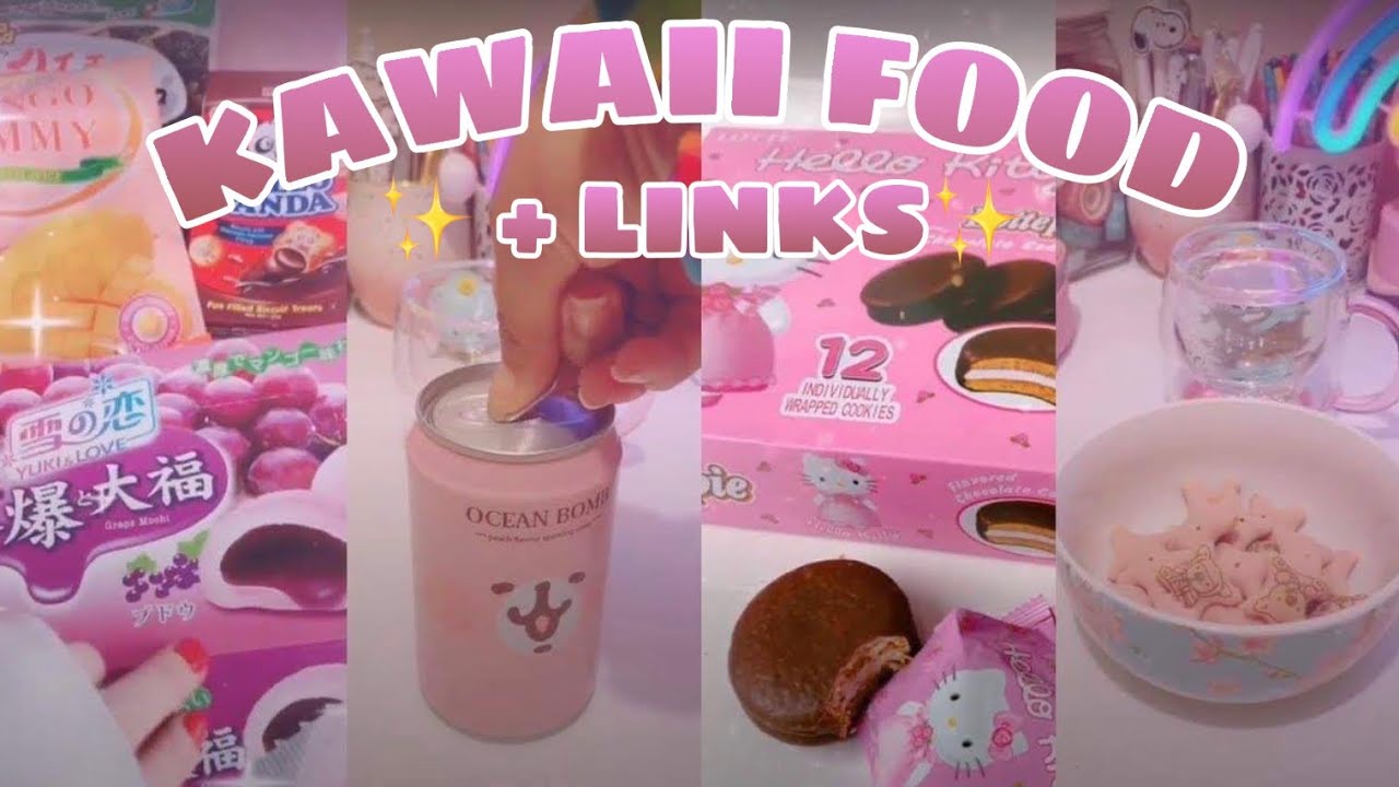 Kawaii Foods, Drinks & Snacks + Items Links 🍜🍥🍒  - TikTok Compilation pt.1