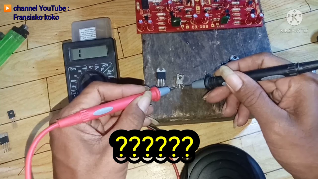 Awas.! salah pasang Transistor TIP31/TIP32 atau TIP41/TIP42 pengganti Transistor BD139/BD140.