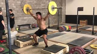 DELTA Weightlifting: Power Snatch Blocks Below Knee