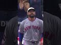 Eli White doubles on a fly ball to center field