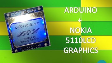 Arduino &  Nokia 5110LCD Graphics