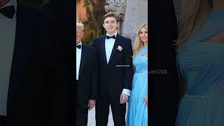 Barron Trump attend Tiffany trump's wedding #barrontrump #trump