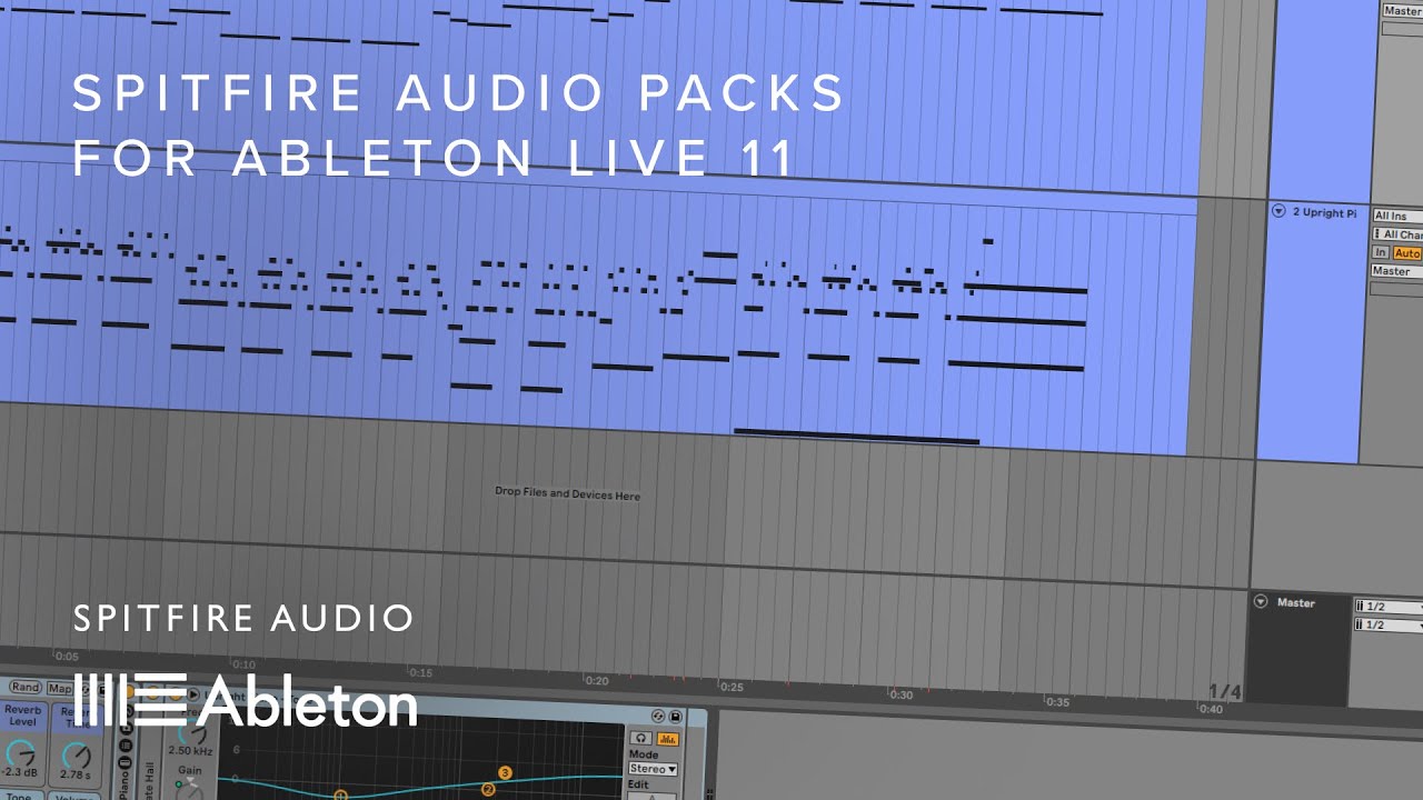 Screenflow Demo: Spitfire Audio Packs for Ableton Live 11