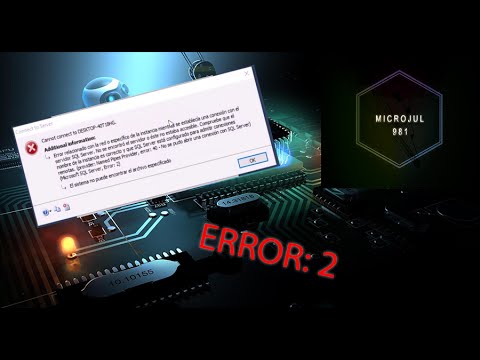 Reparar Error 2 SQL Server 2014(FUNCIONA) - YouTube
