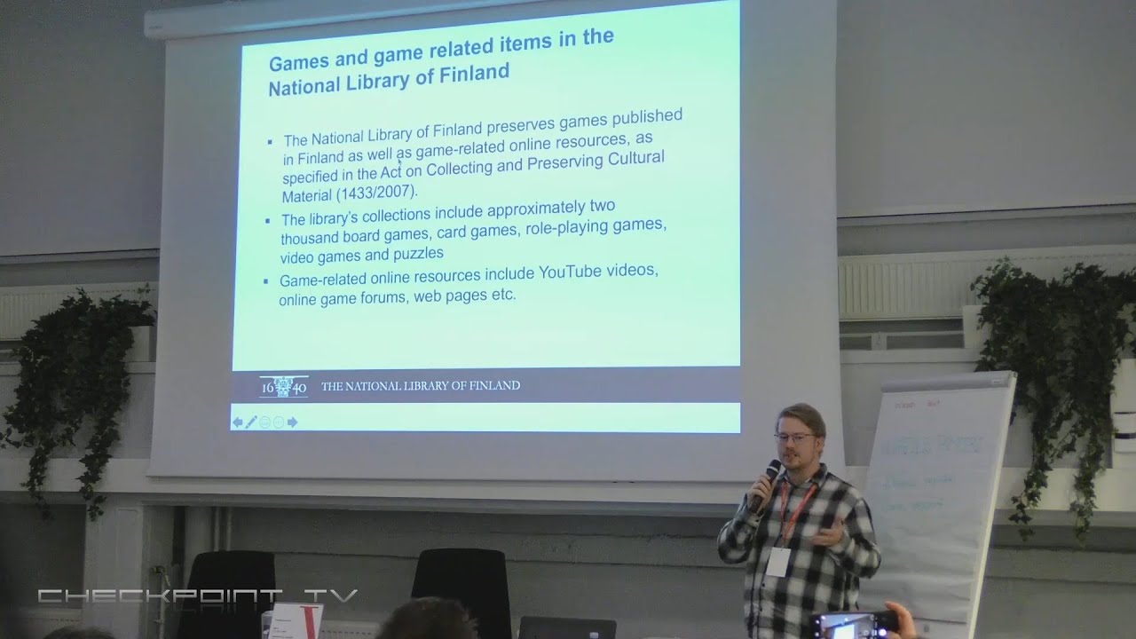 Showcase: National Library of Finland And Videogames - Collaborative Game Histories