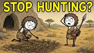 Why did humans start farming