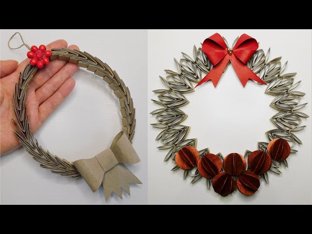 Christmas Wreath DIY – How to Make a Holiday Wreath - Kippi at Home