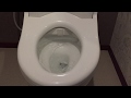 TOTO ウォシュレット一体形便器 GGタイプGG1 節水トイレにビックリ! How this Japanese toilet save water