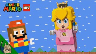 Mario Vs The Lego Peach Maze Mario Cartoon Movie Animation