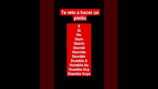 Te Reto A Hacer Un Pinito