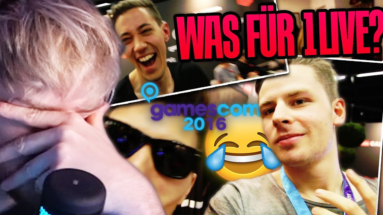 ICH guck mir MEINEN Vlog der GAMESCOM 2016 an 🤦‍♂️😂 - YouTube