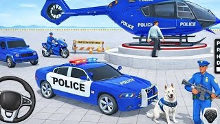 🚔 Crime Scene Under Control! White K9 Dog and Police Patrol | Policia Gamez screenshot 2