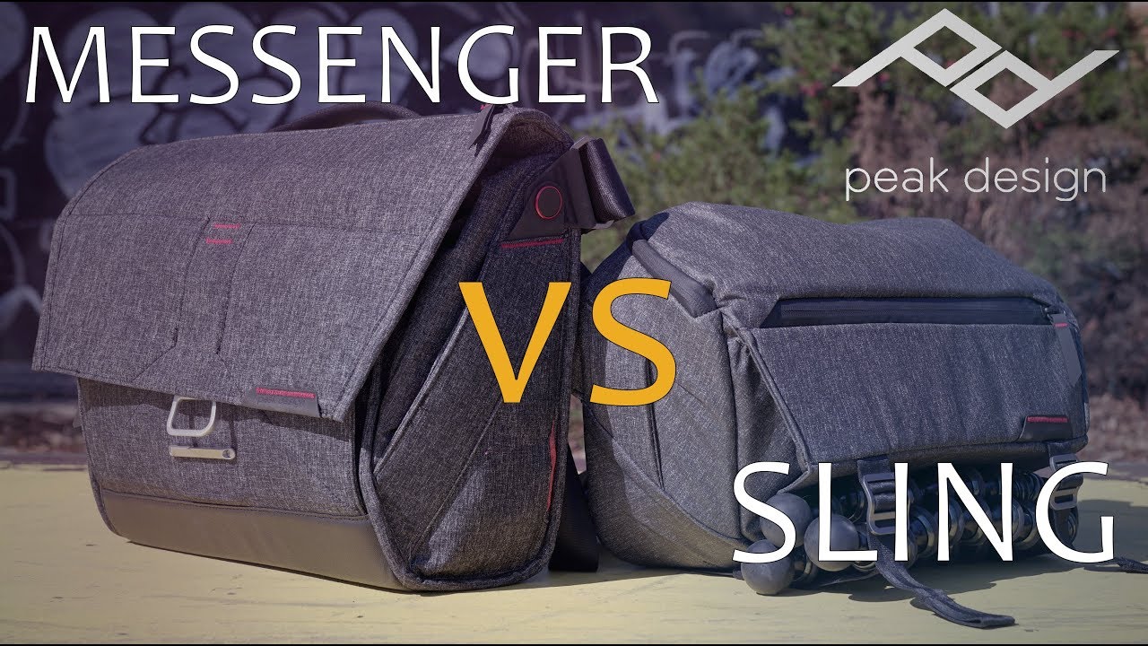 Peak Design Messenger 13 vs 10L Sling 