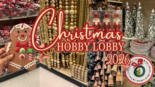🎄 NEW! HOBBY LOBBY CHRISTMAS DECOR 2026 ❤️🎅 | Magical Christmas Finds & Holiday Inspiration! News