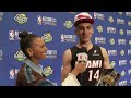 Tyler Herro says ‘it felt great’ to silence the home crowd in 3-point contest | NBA on ESPN