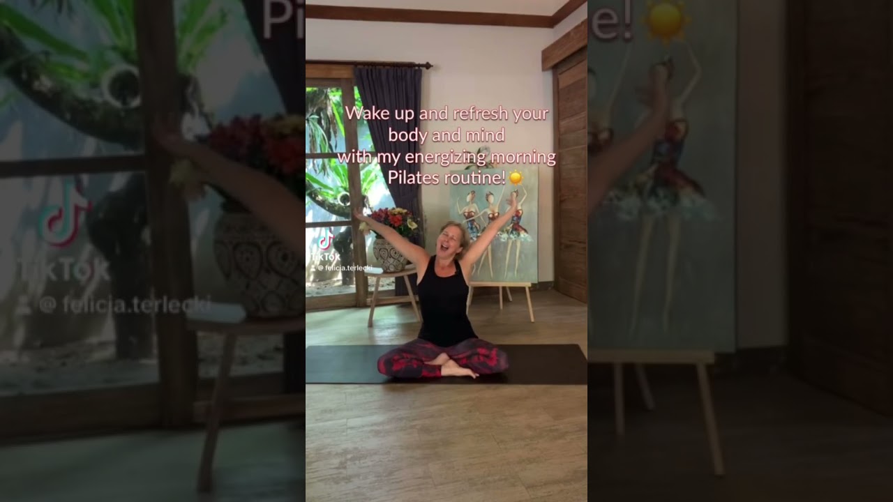 Morning Pilates Workout 18 Min | Strengthen And Stretch Your Total Body With Felicia Morning Pilates