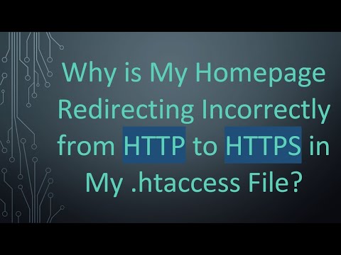 Why is My Homepage Redirecting Incorrectly from HTTP to HTTPS in My .htaccess File?