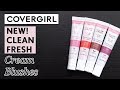 COVERGIRL Clean Fresh CREAM BLUSHES: Real Swatches & Review