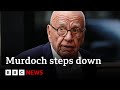 Rupert Murdoch hands control of Fox and News Corp to son Lachlan as he steps down – BBC News