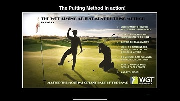 The WGT Aiming Adjustment Putting Method in Action