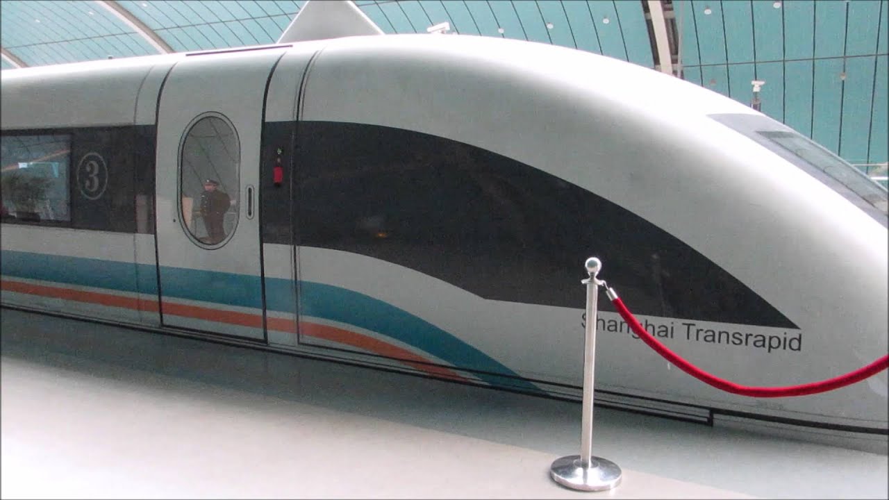 Shanghai Maglev at Longyang Road