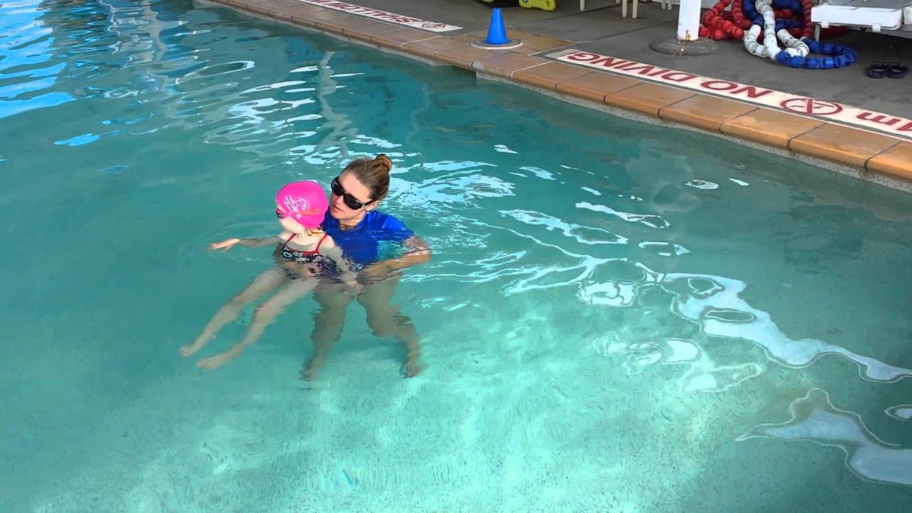 3 year old Ava's Swimming Class Australia YouTube