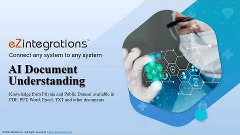 Webinar: AI Document Understanding and Data Extraction with eZintegrations™