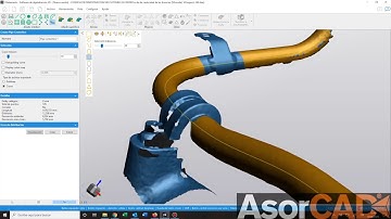 Nueva funcionalidad en la V8.0 de VxModel: Pipe centerline
