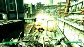 Fallout 3: Dupont bus and cars go KABOOM!
