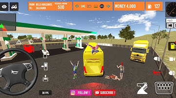 Brasil Bus Simulator - Best Bus Driver Simulator Game - Android Gameplay 3D Best V-la1nA