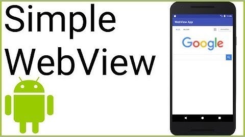 How To Create WebView App In Android Studio