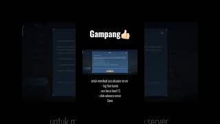 Cara masuk advance server harus hari kamis Kalo yang belum punya akaun advance server. screenshot 1