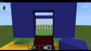 How to build a BOUNCY CASTLE in MINECRAFT