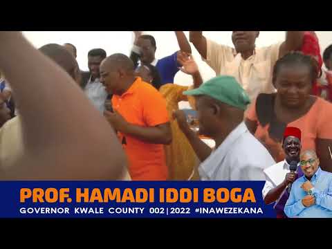 Prof. Hamadi Boga | Raila Amolo Odinga | Inawezekana