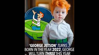 George jetson turn 3 this year he was born in 2022 #thejetsons #cartoon #retro #future