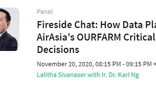 DataKita Pulse Fireside Chat: How Data Plays a Role in AirAsia's OURFARM Critical Business Decisions screenshot 4