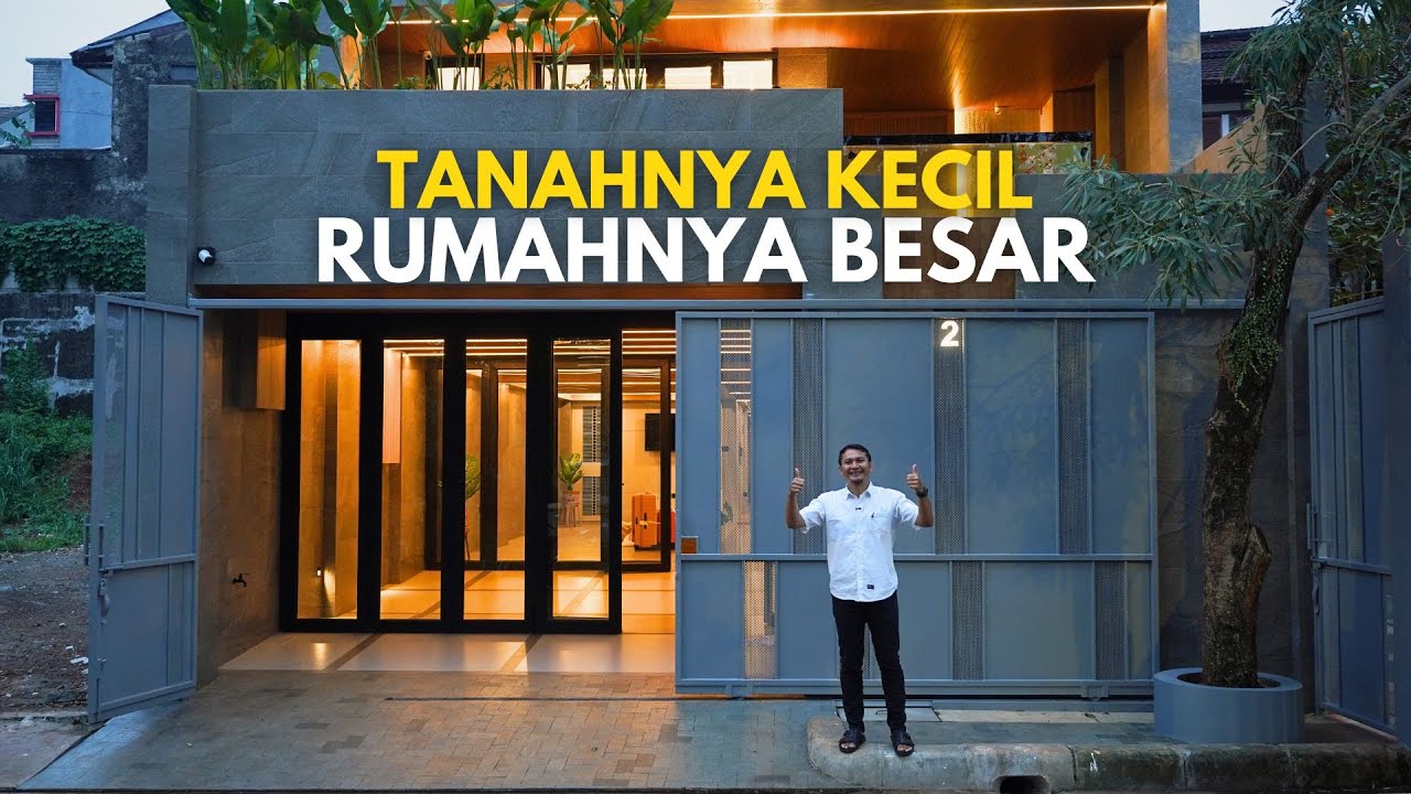 Rumah yang Tumbuh ke Atas, Rumah Urban by DesignDee