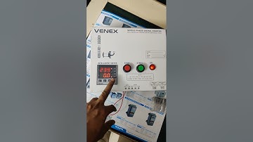 VENEX fullyautomatic single phase submersible pump starter control panel with water level controller