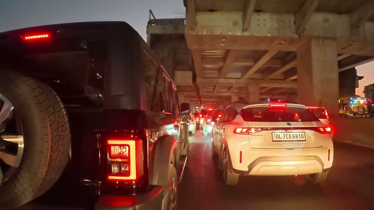 Heavy Traffic Bike Ride in Bangalore – Real Road POV