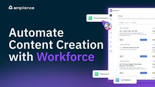 Amplience Workforce: Full Content Automation Platform Demo | Amplify London Partner Day 2026