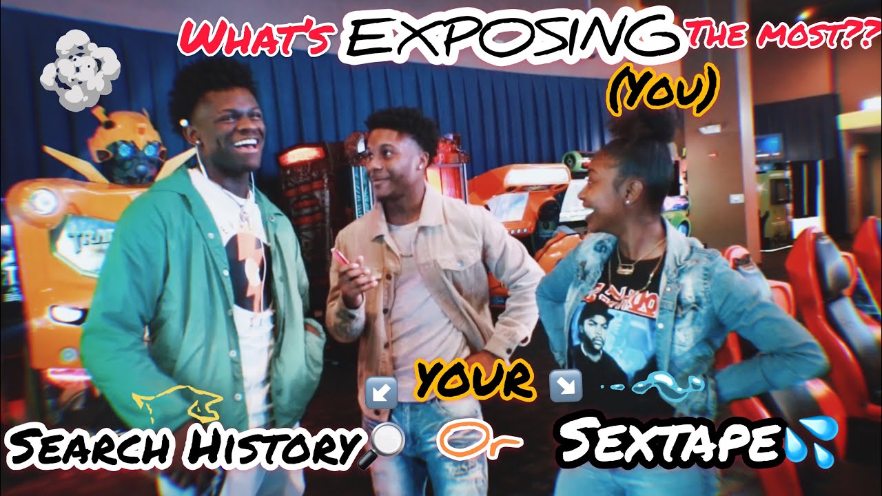 What’s EXPOSING YOU the MOST if LEAKED: SEXTAPE💦 or SEARCH HISTORY🔎