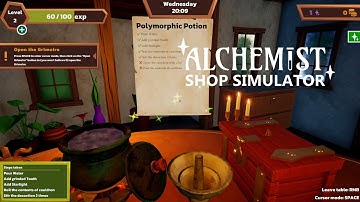 Alchemist Shop Simulator Demo Tutorial Gameplay (2024)