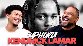 Father & Son React | Euphoria (DRAKE DISS)  Kendrick Lamar | Not seeing eye to eye on this one