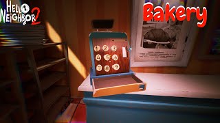 Hello Neighbor 2 All Bakery puzzle | How to get all numbers Button | Book key | Fridge key screenshot 4