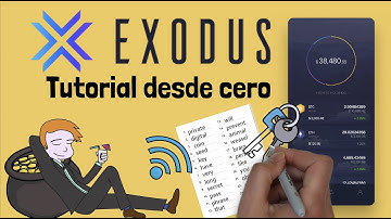 🧐 EXODUS wallet tutorial en ESPAÑOL |  Monedero móvil para criptomonedas | Guía PASO a PASO (4/4)