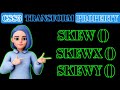 Skew in css | how to use Skew in css | css Skew method | Skew property
